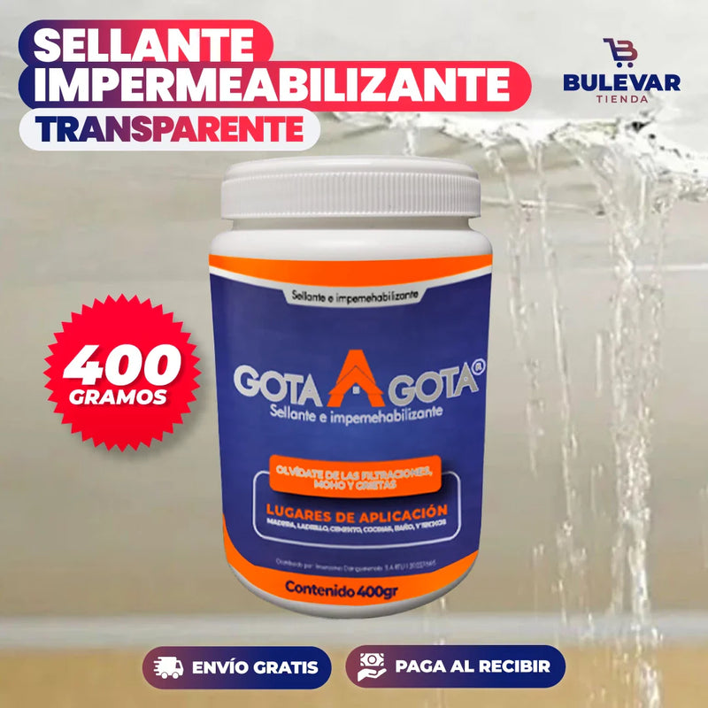 SELLANTE IMPERMEABILIZANTE GOTA A GOTA 400g