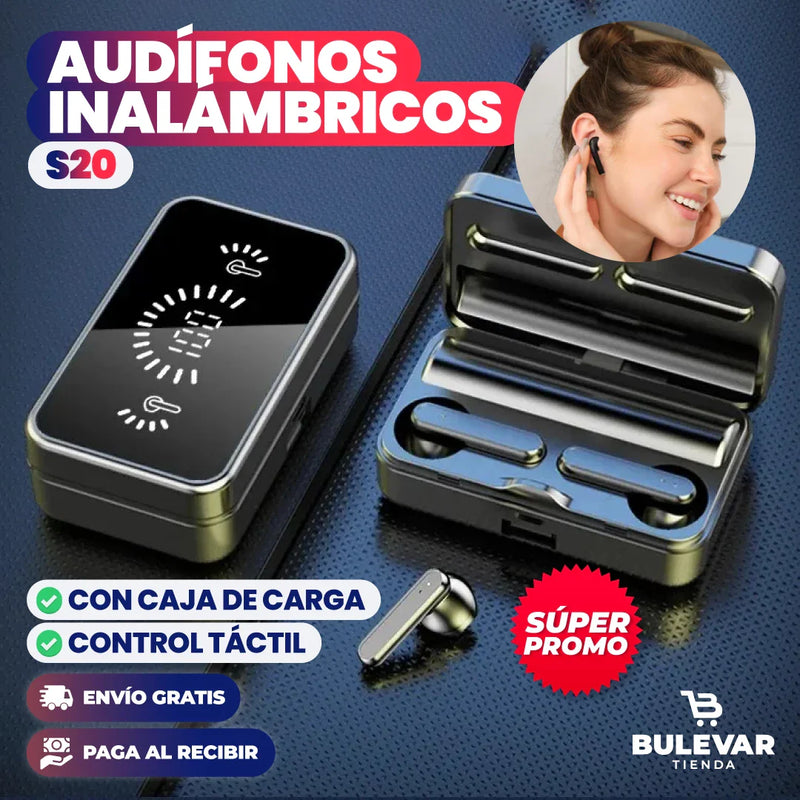 AUDÍFONOS INALÁMBRICOS S20