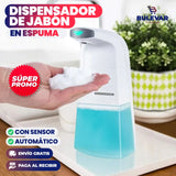 DISPENSADOR DE JABÓN EN ESPUMA AUTOMÁTICO