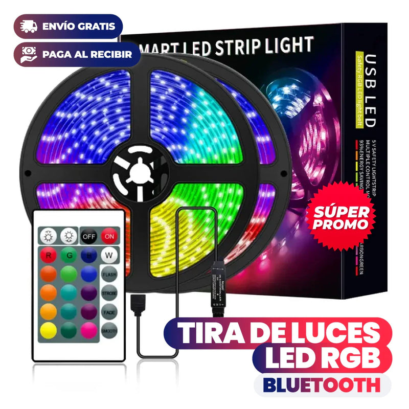 TIRAS DE LUCES LED RGB