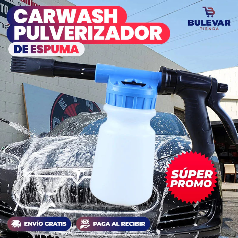 CARWASH PULVERIZADOR DE ESPUMA LAVADO DE CARRO