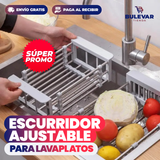 ESTANTE ESCURRIDOR AJUSTABLE PARA LAVAPLATOS