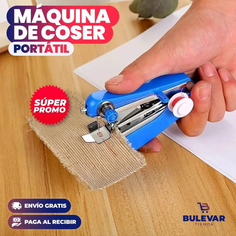 MINI MÁQUINA DE COSER MANUAL Y PORTÁTIL