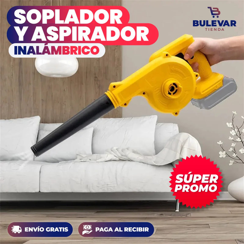 SOPLADOR Y ASPIRADOR 2 EN 1 INALÁMBRICO