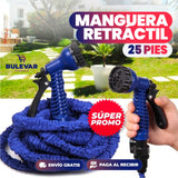 MANGUERA MÁGICA RETRÁCTIL 25 PIES