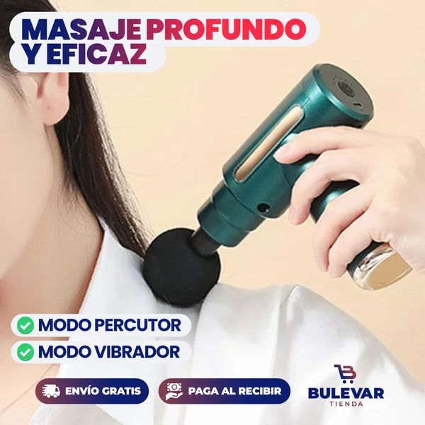 MINI PISTOLA MASAJEADORA PARA EL CUERPO