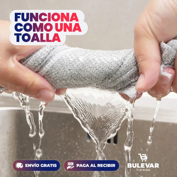 LIMPIADOR TOALLA MULTIUSOS DE ALAMBRE PROMO X10