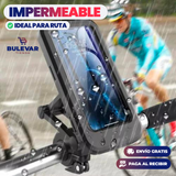 SOPORTE DE TELÉFONO IMPERMEABLE PARA MOTOS Y BICICLETAS