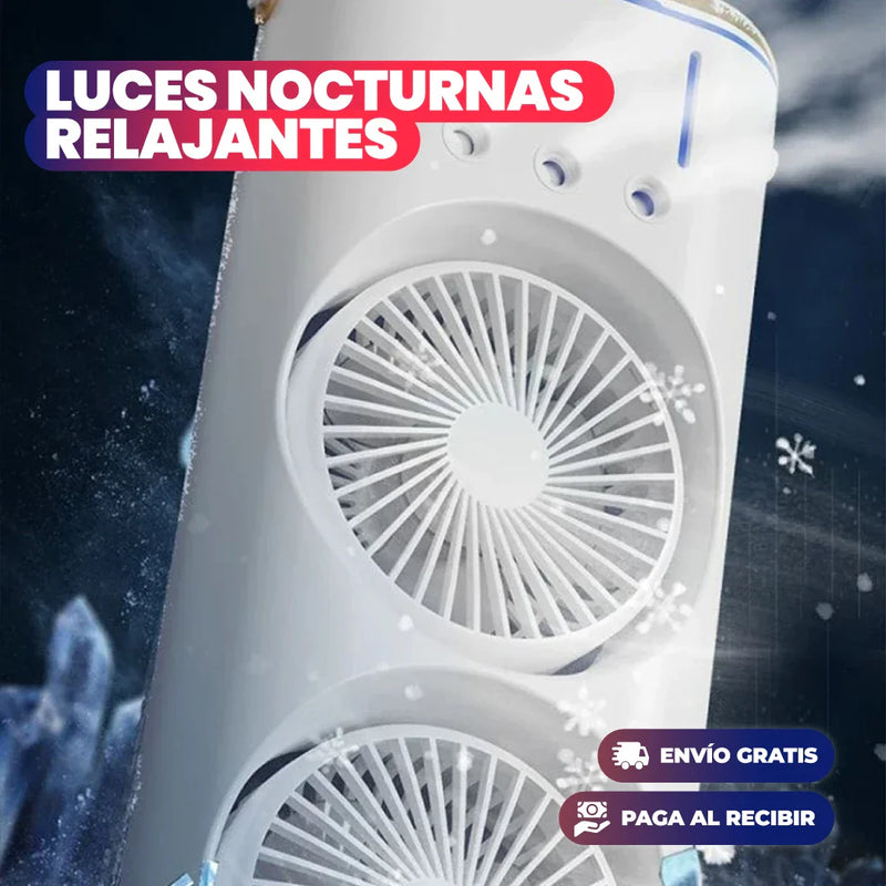 AIRE ACONDICIONADO VENTILADOR DE PULVERIZACIÓN PORTÁTIL