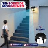 LÁMPARA SOLAR DE PARED CON SENSOR DE MOVIMIENTO