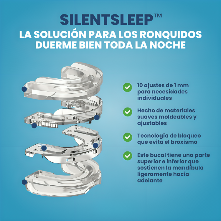 SilentSleep™ Dispositivo Anti Ronquidos