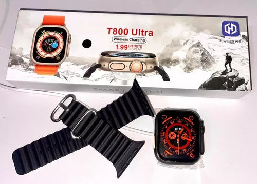 Smartwatch Ultra Negro + 1 correa gratis