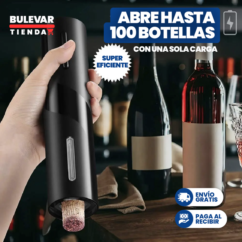 ABREBOTELLAS ELÉCTRICO PARA VINOS